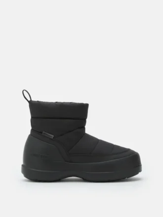 Botas acolchadas Mezzaluna en negro