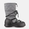 Botas altas acolchadas Mezzaluna en color gris Botas altas acolchadas Mezzaluna en color gris
