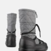 Botas altas acolchadas Mezzaluna en color gris Botas altas acolchadas Mezzaluna en color gris