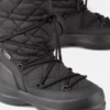 Botas altas acolchadas Mezzaluna en negro Botas altas acolchadas Mezzaluna en negro