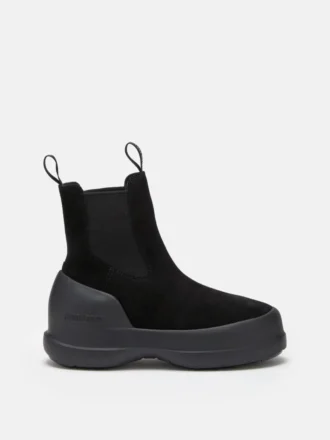 Botas Chelsea Luna de ante negro