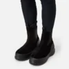 Botas Chelsea Luna de ante negro