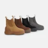 Botas Chelsea Luna de ante negro