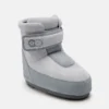 Botas de ante gris con correa Icon de Moon Boot X Vandythepink®
