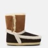 Botas Evx marrones con parches