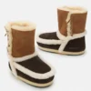 Botas Evx marrones con parches