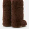 Botas Icon Dark Brown Curly Extra