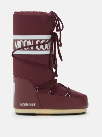 Botas Icon de nailon burdeos
