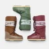 Botas Icon de nailon burdeos