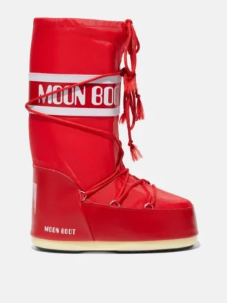 Botas Icon de nailon rojo