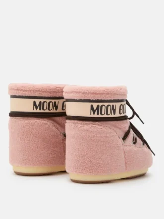 Botas Icon Low de forro polar rosa