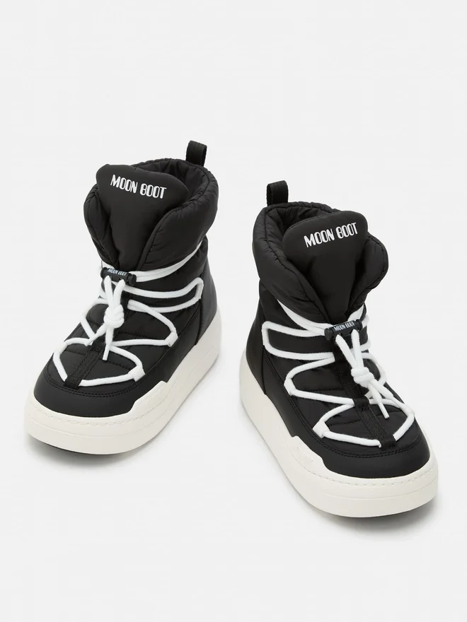 Botas Junior Park negras con cordones Botas Junior Park negras con cordones