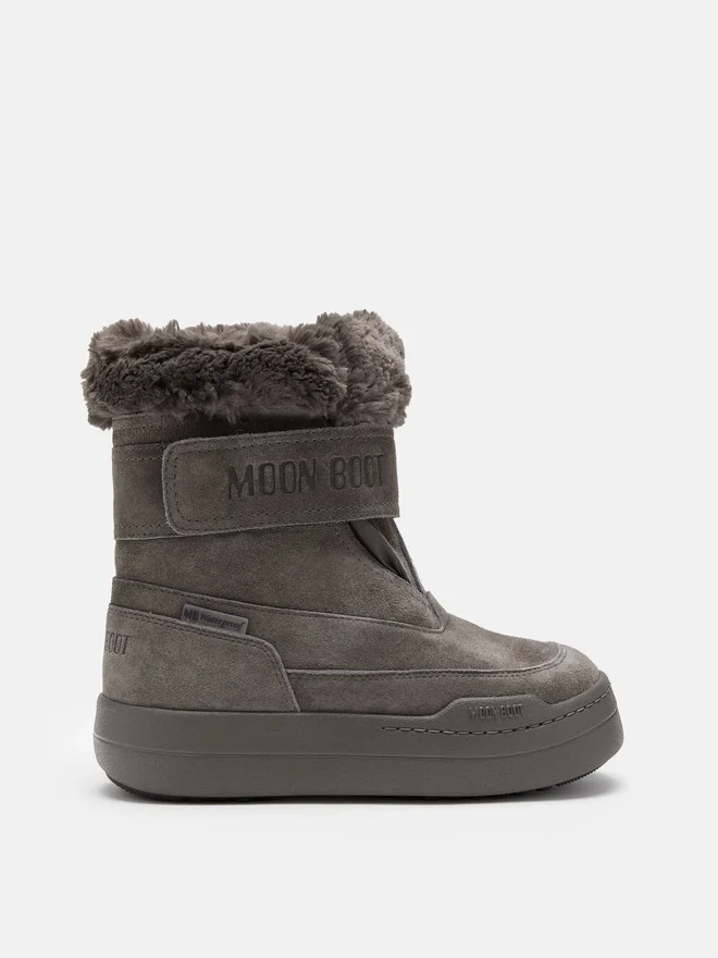 Botas Junior Park Strap de ante antracita Botas Junior Park Strap de ante antracita