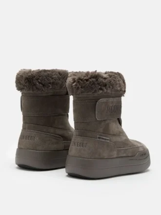 Botas Junior Park Strap de ante antracita