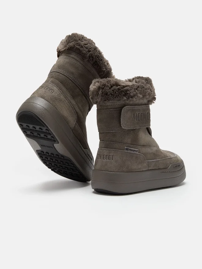 Botas Junior Park Strap de ante antracita Botas Junior Park Strap de ante antracita
