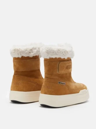 Botas Junior Park Strap de ante marrón