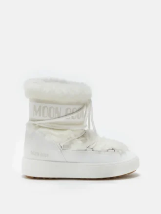 Botas Ltrack Botines blancos de pelo sintético