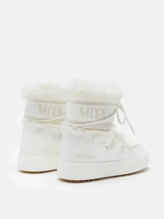 Botas Ltrack Botines blancos de pelo sintético