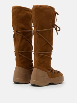 Botas Luna de ante marrón