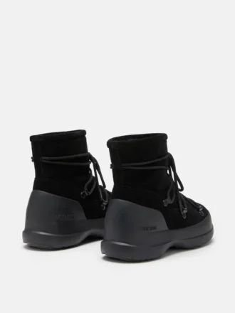 Botas Luna de ante negro