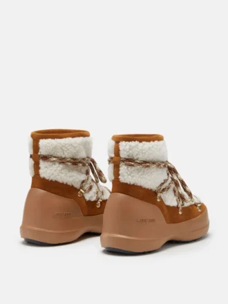 Botas Luna de piel de oveja marrón
