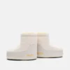 Botas Moon Boot X Guest in Residence Icon Low sin cordones en tejido de punto color arena