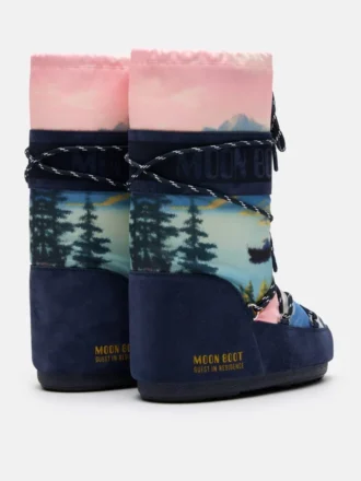 Botas Moon Boot X Guest in Residence Icon Postcard Midnight Boots