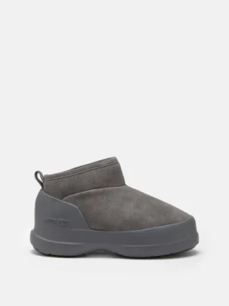 Botines de ante antracita
