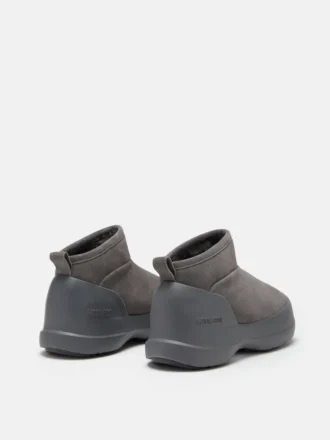 Botines de ante antracita