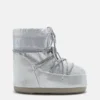 Botines Icon Low con purpurina plateada