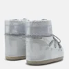 Botines Icon Low con purpurina plateada