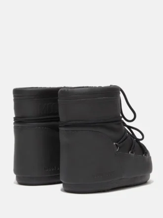 Botines Icon Low de goma negras
