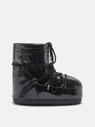 Botines Icon Low negros con purpurina