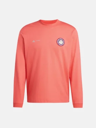 Camiseta de manga larga Adidas X Moon Boot en rojo