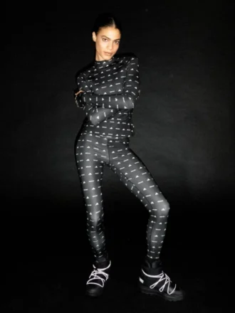 Camiseta de manga larga Adidas X Moon Boot negra