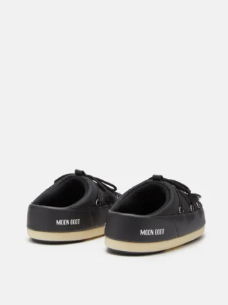 Mules Evx de nailon negro