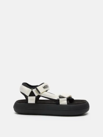 Super Sandal en blanco y negro