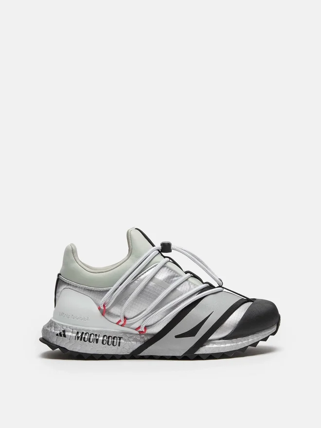 Zapatillas bajas Adidas X Moon Boot Ultraboost 1.0 en plata mate Zapatillas bajas Adidas X Moon Boot Ultraboost 1.0 en plata mate