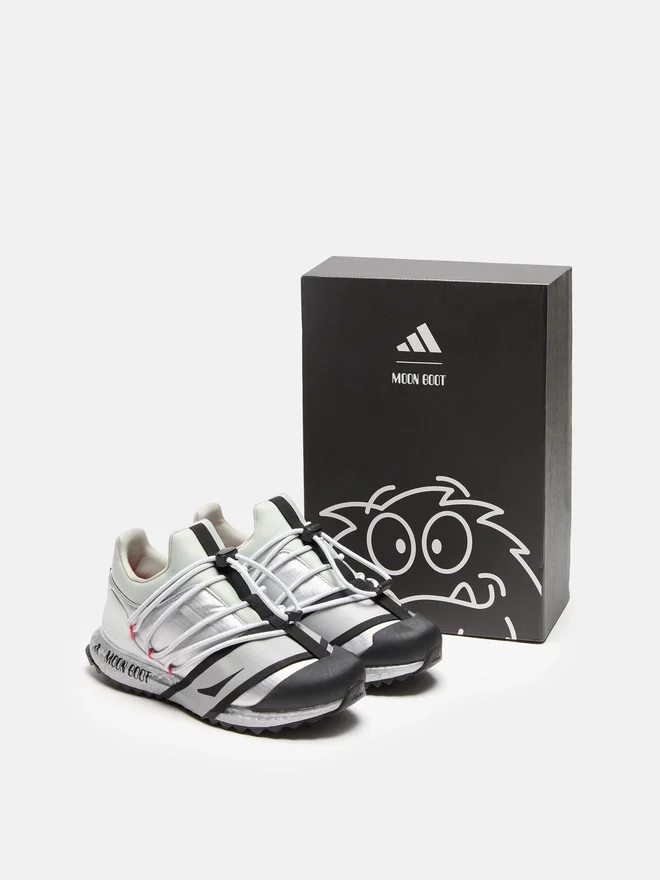 Zapatillas bajas Adidas X Moon Boot Ultraboost 1.0 en plata mate Zapatillas bajas Adidas X Moon Boot Ultraboost 1.0 en plata mate
