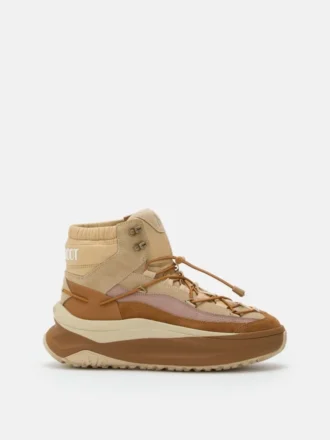 Zapatillas Moon247 Brown Xlace Mid