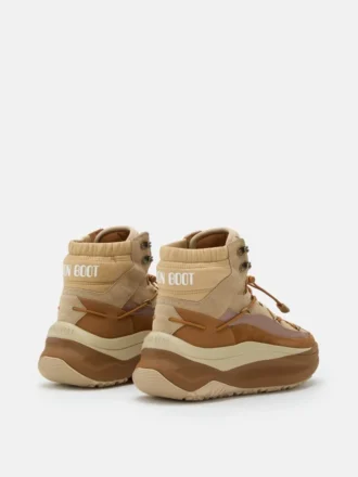 Zapatillas Moon247 Brown Xlace Mid