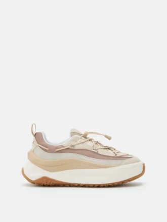 Zapatillas Moon247 Xlace en blanco roto y gris topo