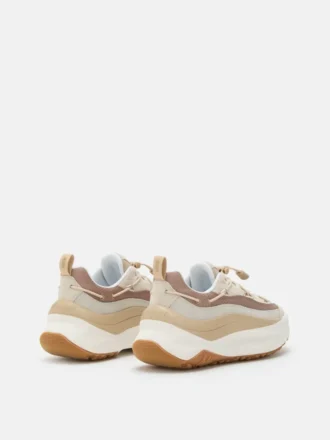 Zapatillas Moon247 Xlace en blanco roto y gris topo