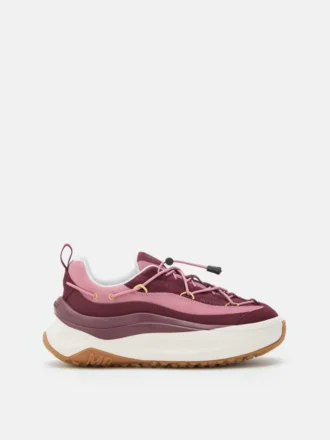 Zapatillas Moon247 Xlace en burdeos y rosa