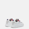 Zapatillas Moonlight en blanco, azul y rojo