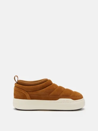 Zapatillas Park Soft de ante marrón
