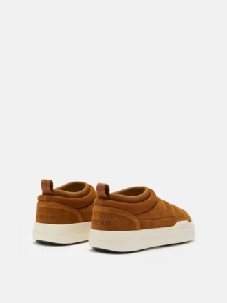 Zapatillas Park Soft de ante marrón